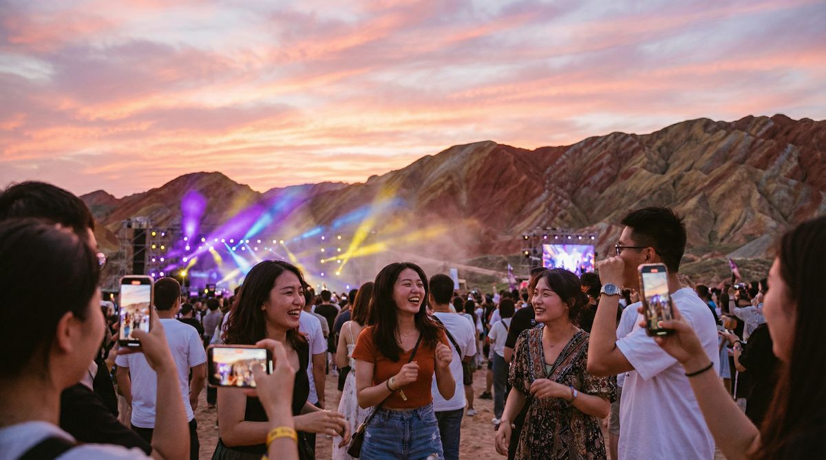 丝瓜视频音乐节现场